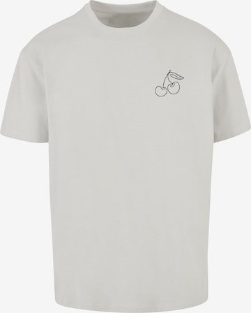 Merchcode Shirt 'Cherry' in Grau: predná strana