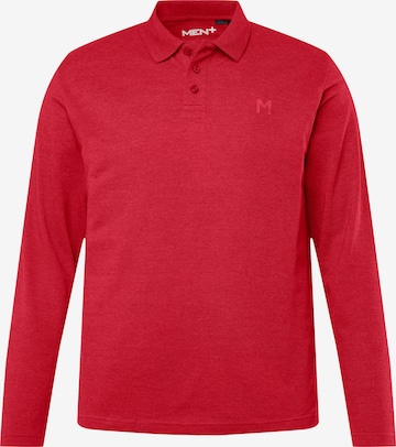 Men Plus Shirt in Rot: Vorderseite