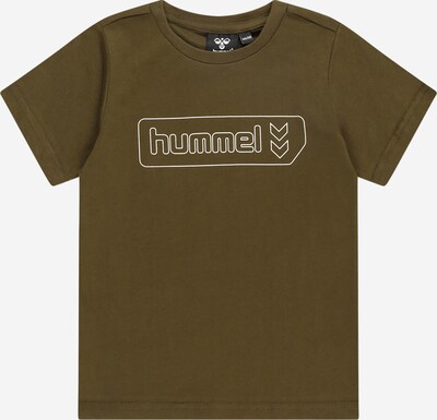 Hummel Skjorte 'TOMB' i oliven / hvit, Produktvisning