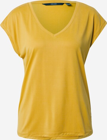 VERO MODA Shirt 'FILLI' in Yellow: front