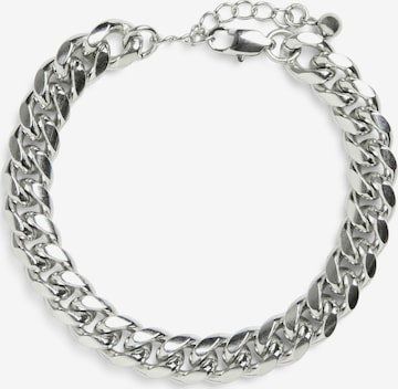PIECES - Pulsera 'PCDina' en plata: frente