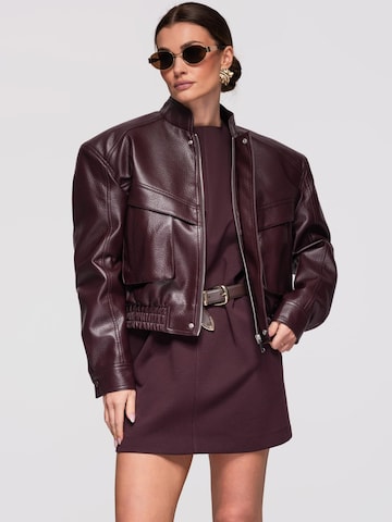 Ombre Between-season jacket in Red