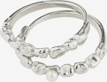 sidabrinė Pilgrim Žiedas 'Shift': priekis