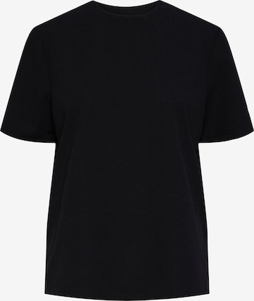 PIECES Shirt 'AVELYN' in Black: front