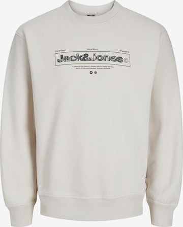 JACK & JONES Sweatshirt in Beige: Vorderseite