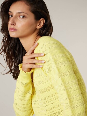 Pull-over 'Juna' Deeluxe en jaune