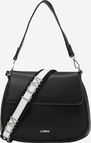 L.CREDI Handbag 'Liara' in Black: front