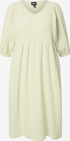 Ulla Popken Dress in Green: front