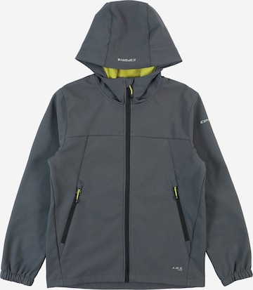 ICEPEAK Куртка в спортивном стиле 'KONAN' в Серый: спереди