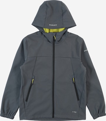 Veste outdoor 'KONAN' ICEPEAK en gris : devant