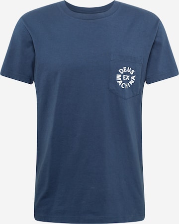 T-Shirt DEUS EX MACHINA en bleu : devant