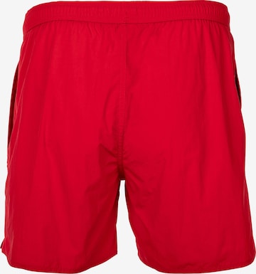 Pantaloncini da bagno di Emporio Armani in rosso