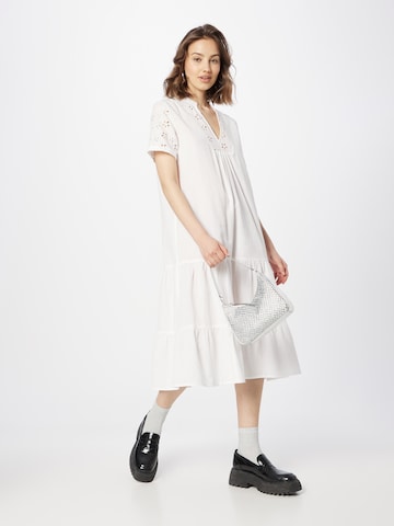 PULZ Jeans Summer Dress 'METHA' in White