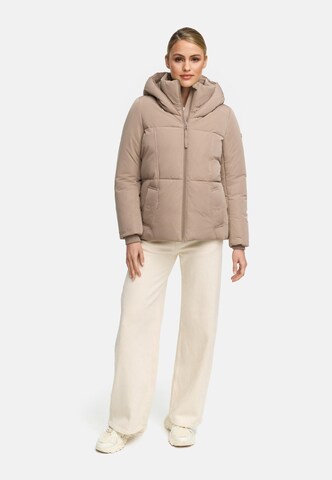 NAVAHOO Winter jacket 'Flüsterfee 14' in Beige: front