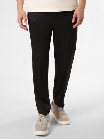 HUGO Slim fit Pants 'Teagan231X ' in Black: front