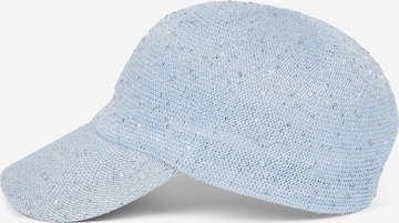 styleBREAKER Cap 'Gewebtes Baseball Cap Pailletten' in Blau