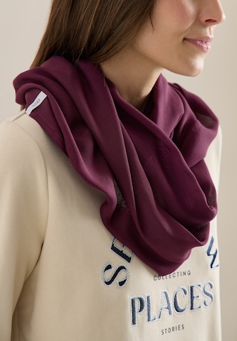 CECIL Tube Scarf in Red: front