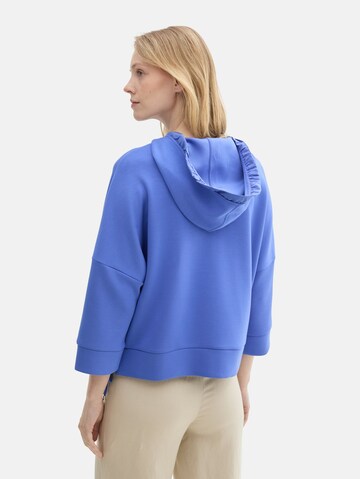 TOM TAILOR Sweatvest in Blauw