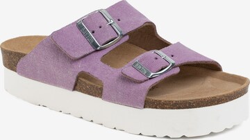 Bayton Mules 'Space' in Purple