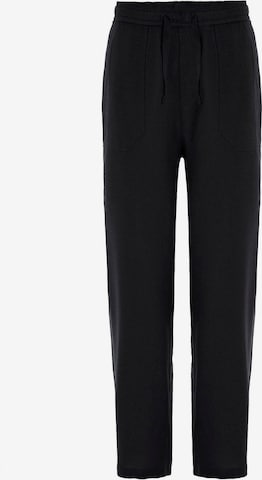 Dandalo Wide Leg Housut värissä musta: etupuoli