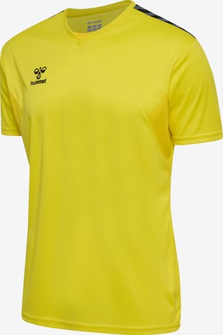T-Shirt fonctionnel 'AUTHENTIC' Hummel en jaune