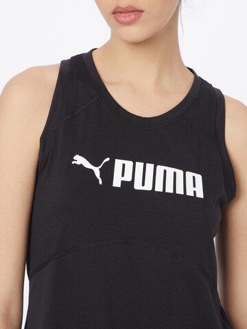 juoda PUMA Sportiniai marškinėliai be rankovių