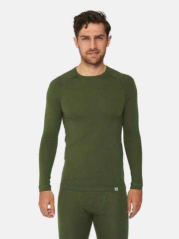 Base Layer 'Merino' DANISH ENDURANCE en vert : devant