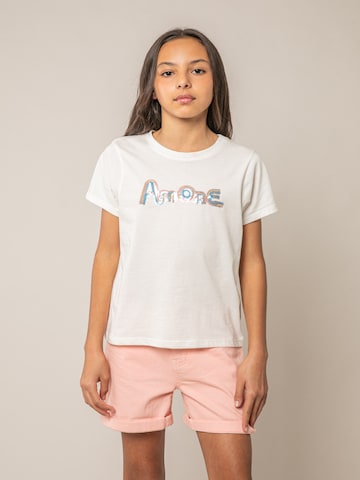 Deeluxe Shirt 'Sparky' in Wit: voorkant