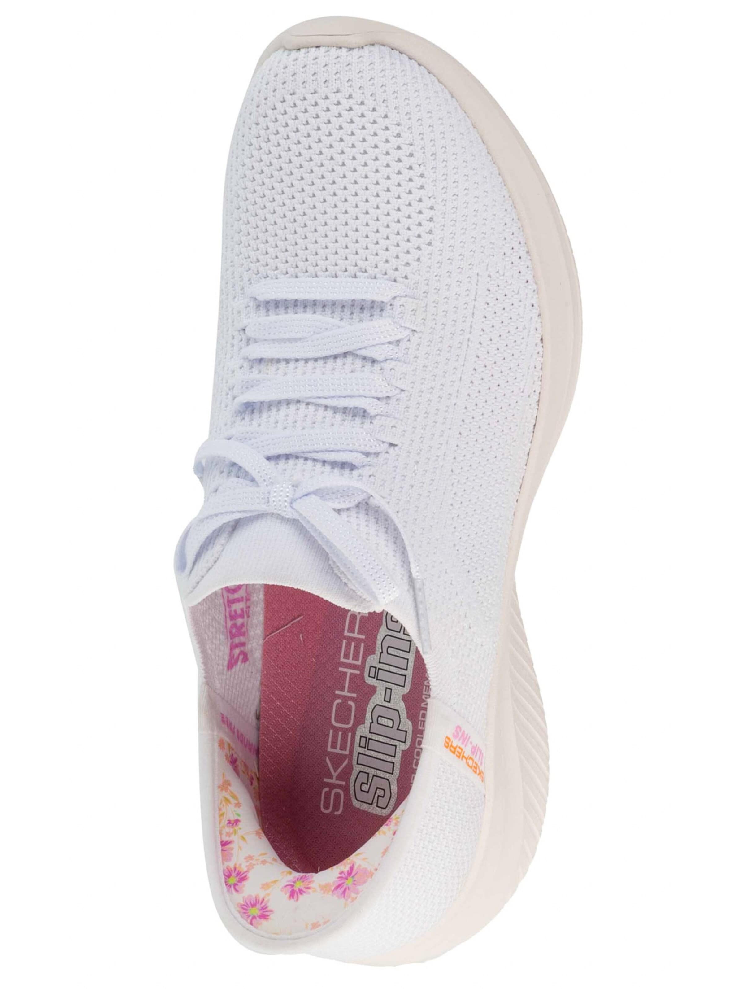 SKECHERS Sneakers laag 'Ultra Flex 3.0 - Morning Blosso' in Wit