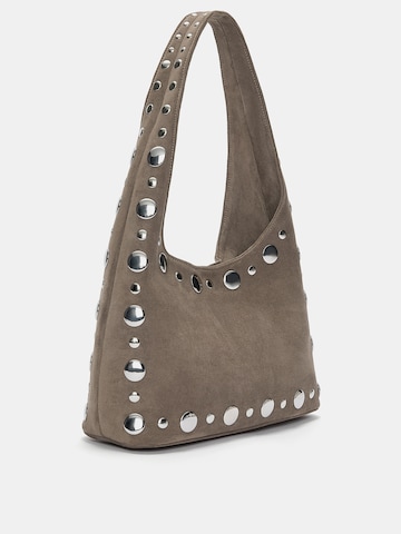 Pull&Bear Shoulder bag in Grey