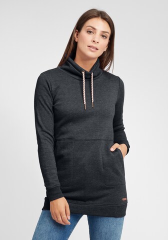 Oxmo Sweatshirt 'Vilma' in Grijs: voorkant