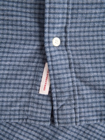JACK & JONES Regular Fit Hemd 'Stanley' in Blau