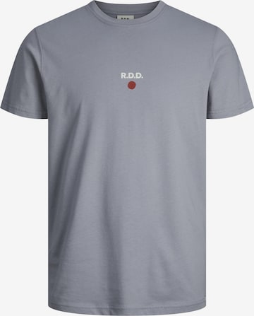 T-Shirt R.D.D. ROYAL DENIM DIVISION en bleu : devant