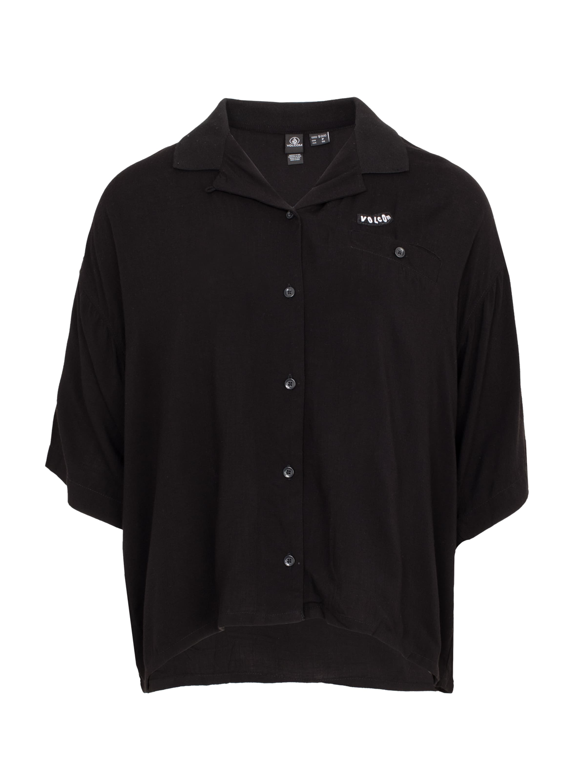 Volcom Pluus 'SERVISTONE', värv must: eest vaates