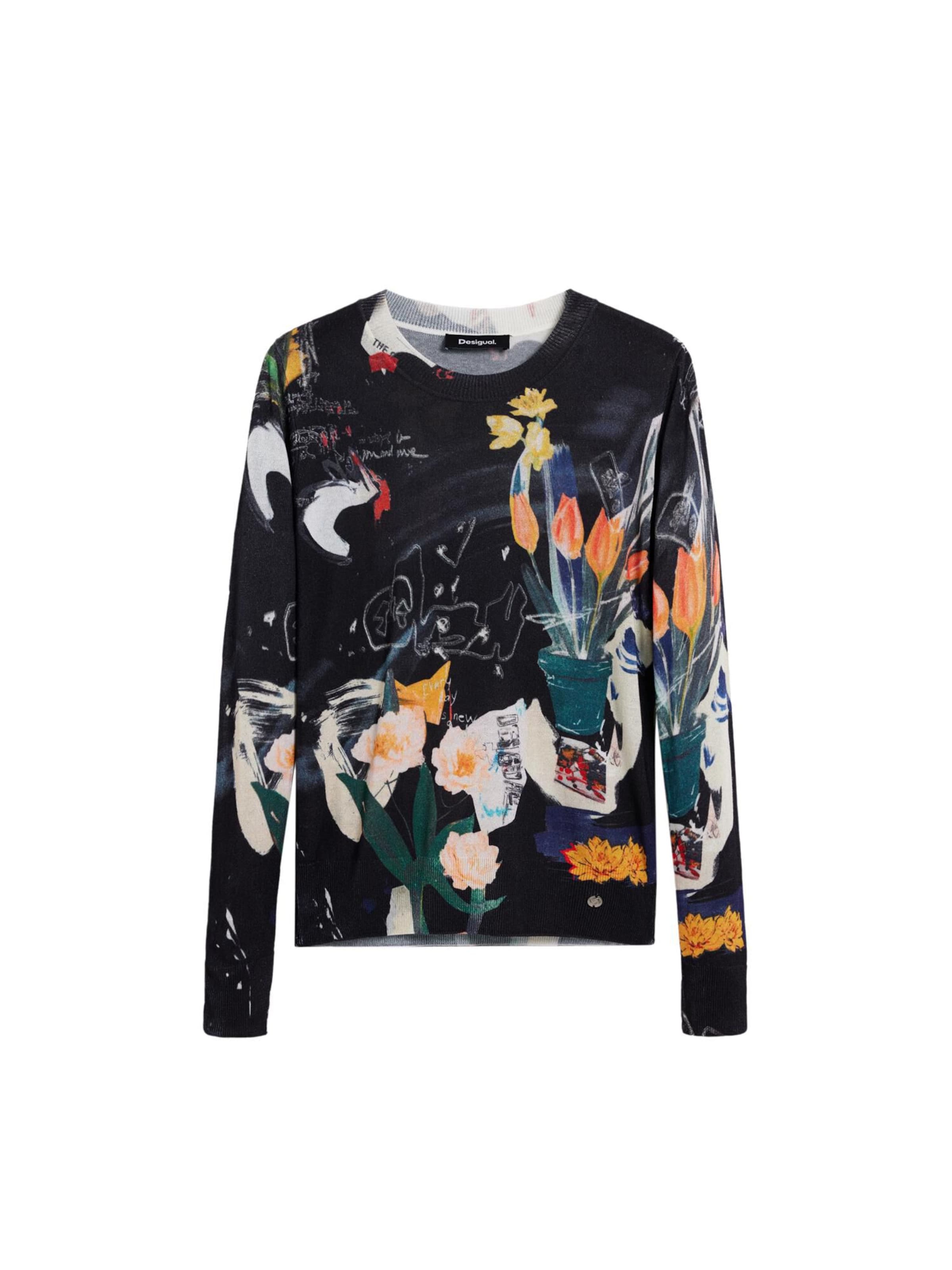 Desigual Πουλόβερ σε μαύρο: μπροστά