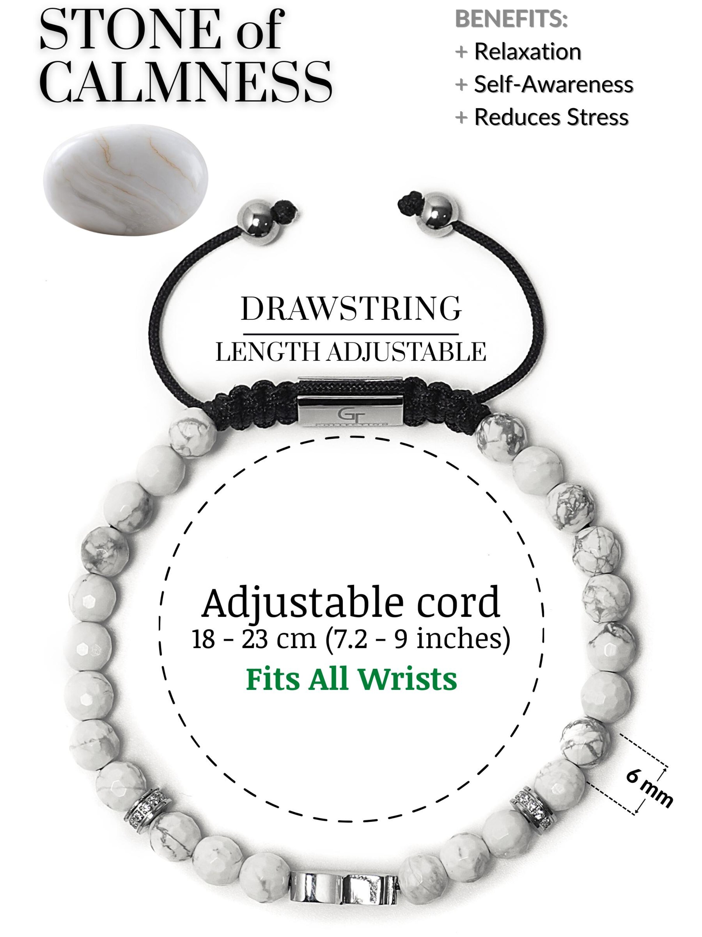 GT Collection - Pulsera 'Hamsa Hand' en blanco