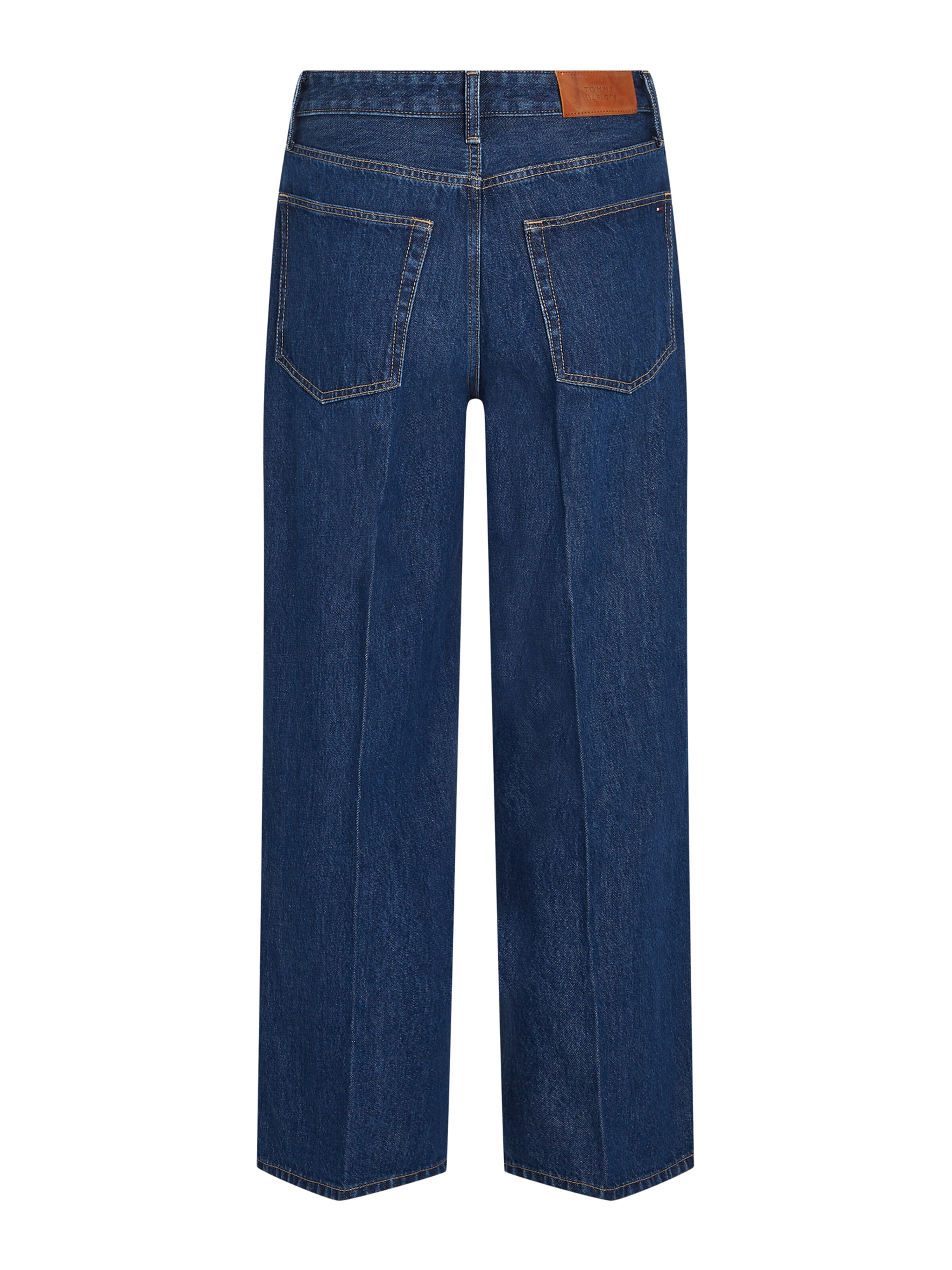 TOMMY HILFIGER Široke hlačnice Kavbojke | modra barva