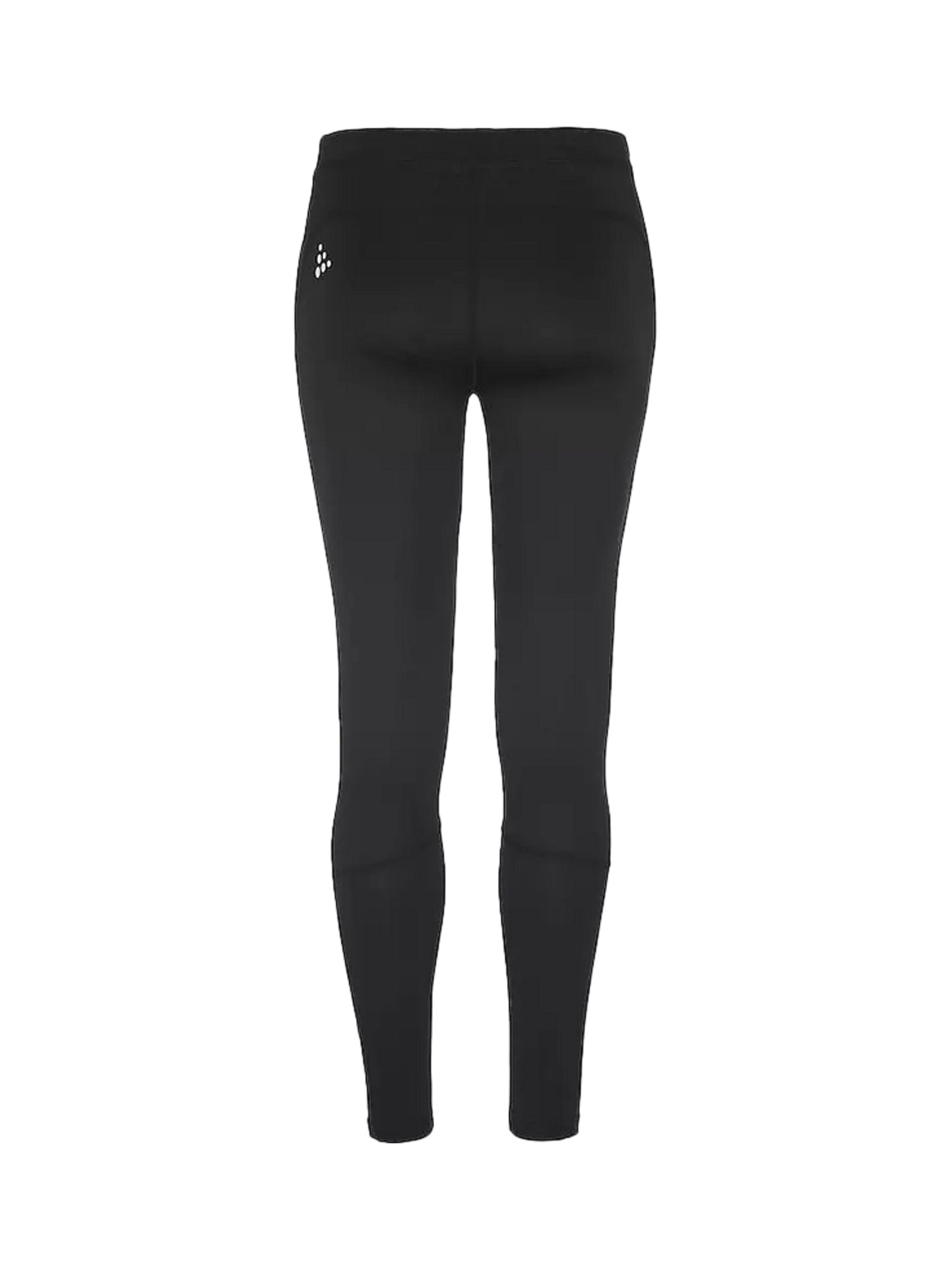 Craft Skinny Sporthose in Schwarz