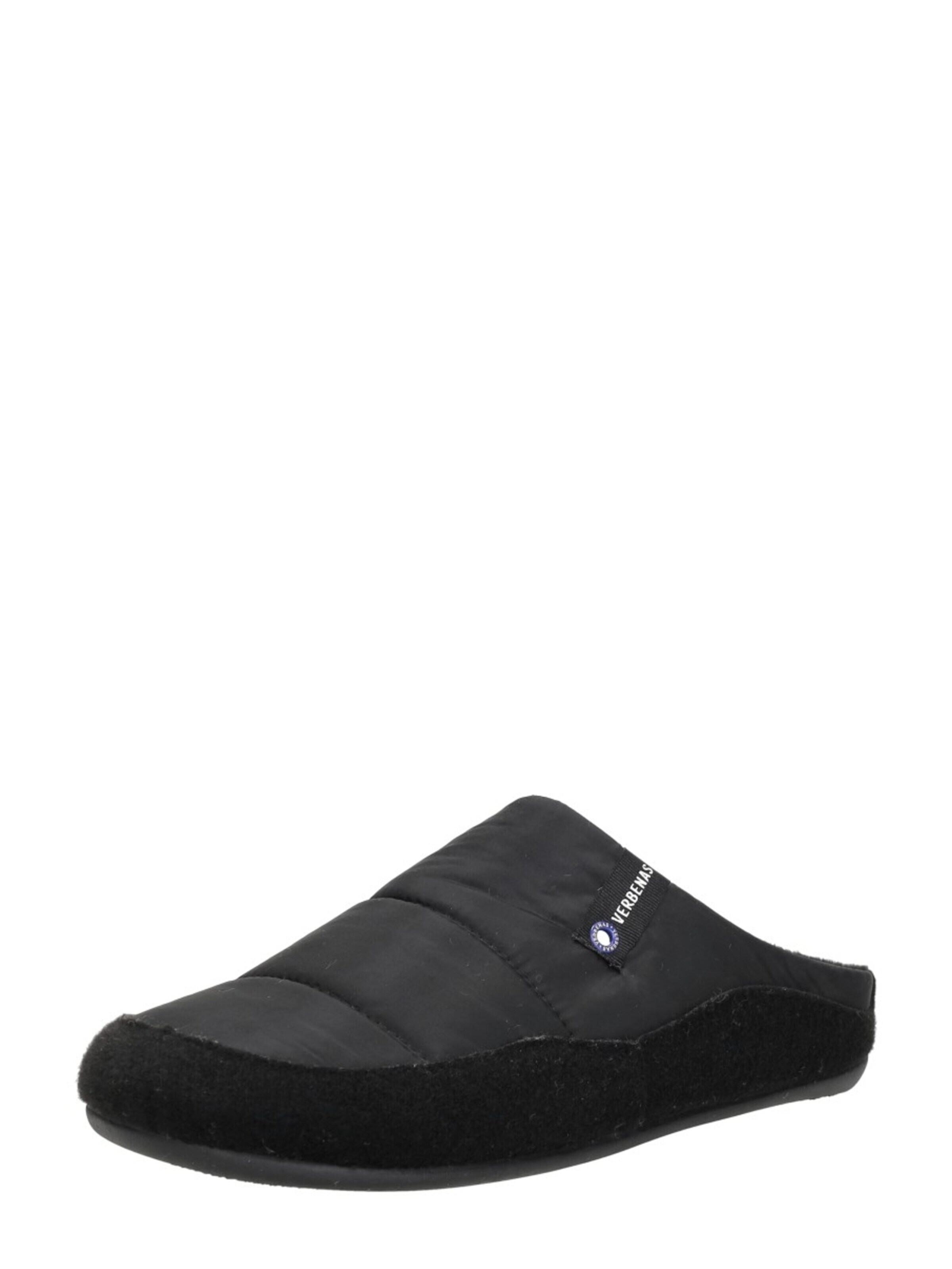 VERBENAS Slipper 'Earth' in Black