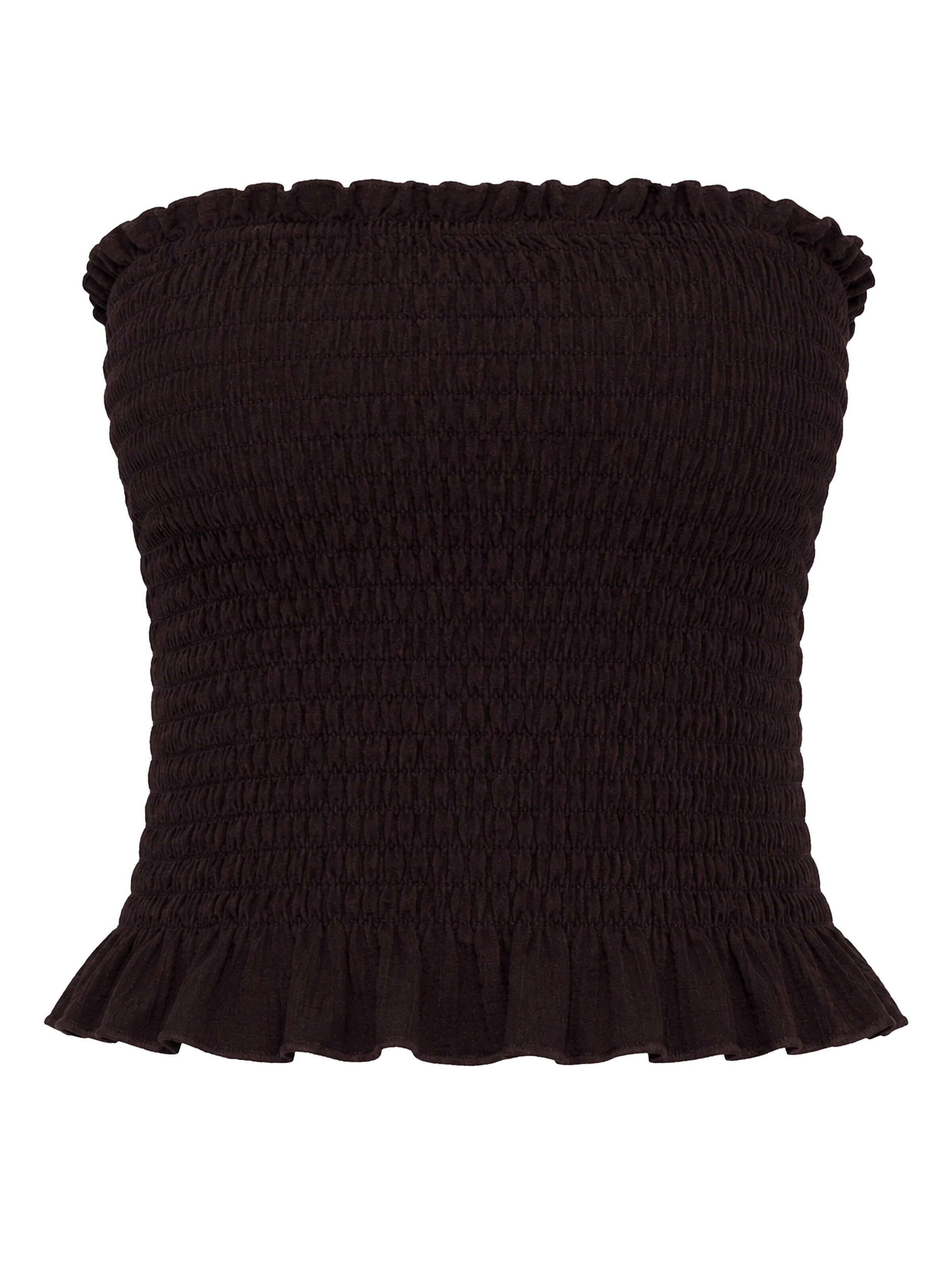 SASSYCLASSY Top in Brown: front