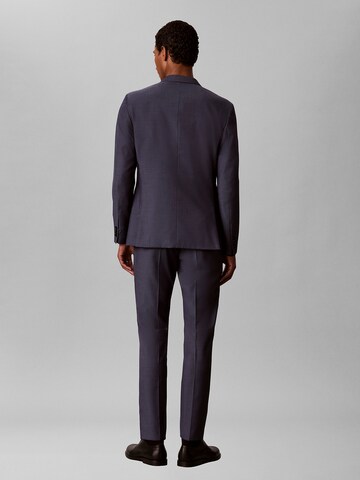 Calvin Klein Regular Fit Sakko in Blau