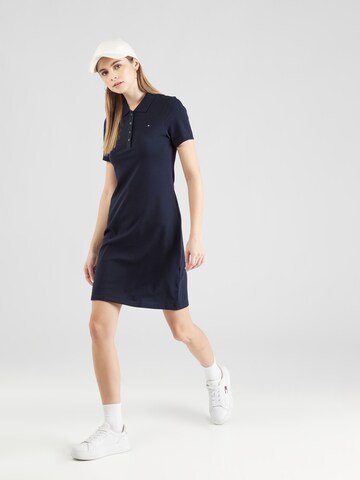 TOMMY HILFIGER Polokleid '1985' in Blau