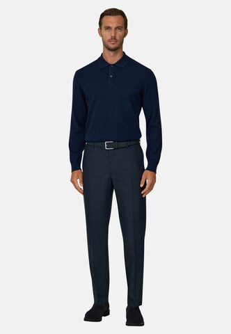 Boggi Milano Gebreid vest in Blauw