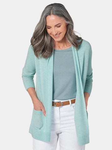 Goldner Knit cardigan in Green: front