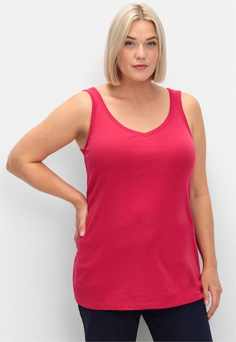 Top di SHEEGO in rosa: frontale