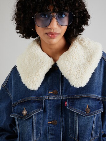 LEVI'S ® Between-season jacket 'Warm Baby Bubble Trucker' in Blue