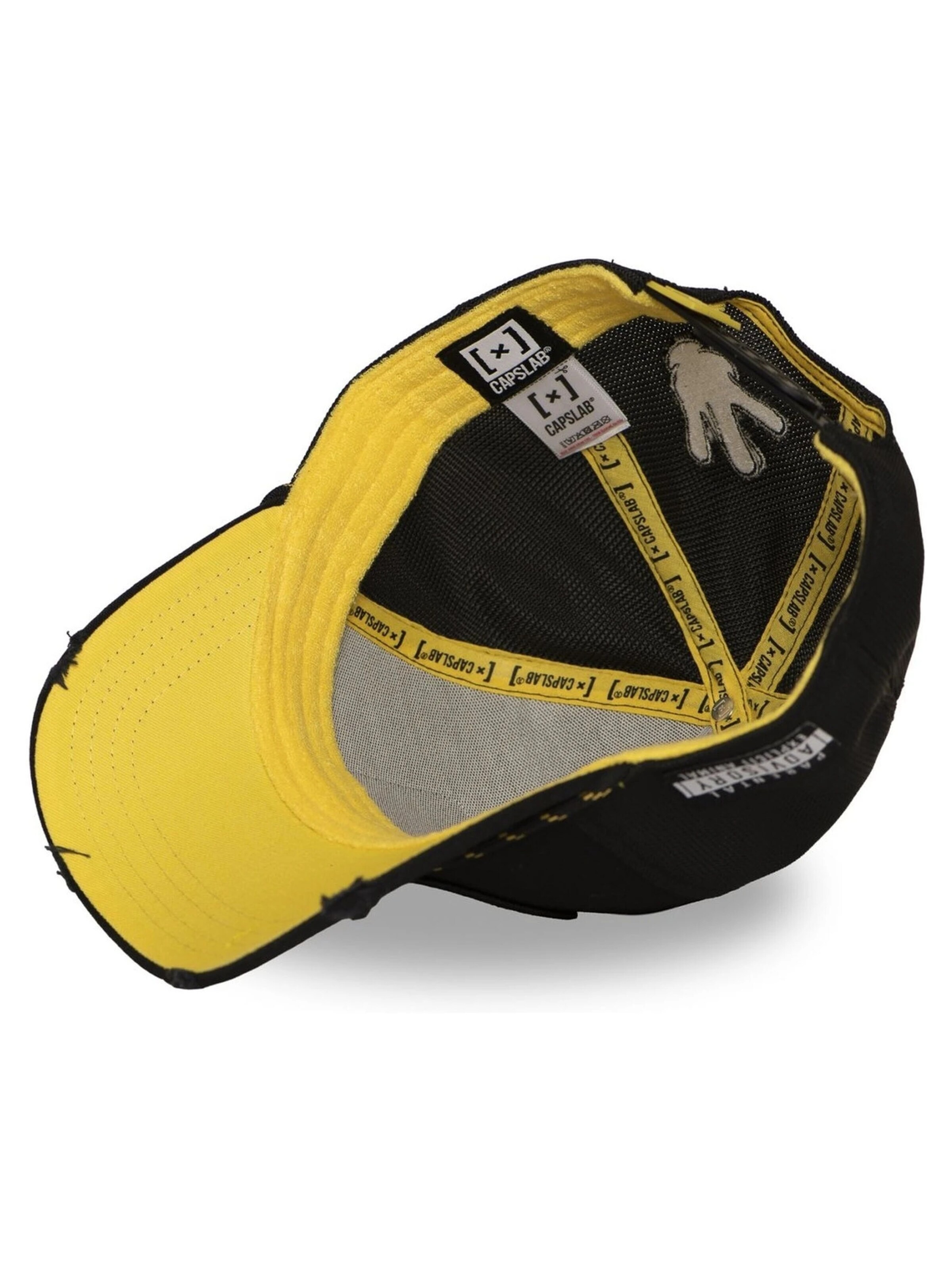 Capslab Czapka z daszkiem 'Gorra capslab negra hiphop doggy trucker cap' w kolorze czarny