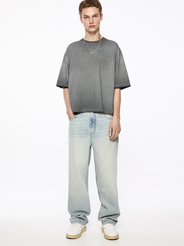 Pull&Bear Loosefit Farmer - kék