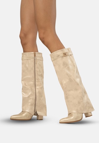 Salinyang Stiefel in Gold