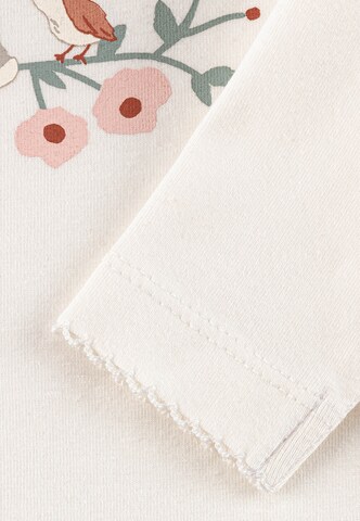 STERNTALER Shirt 'Emmi und Vogel' in Beige